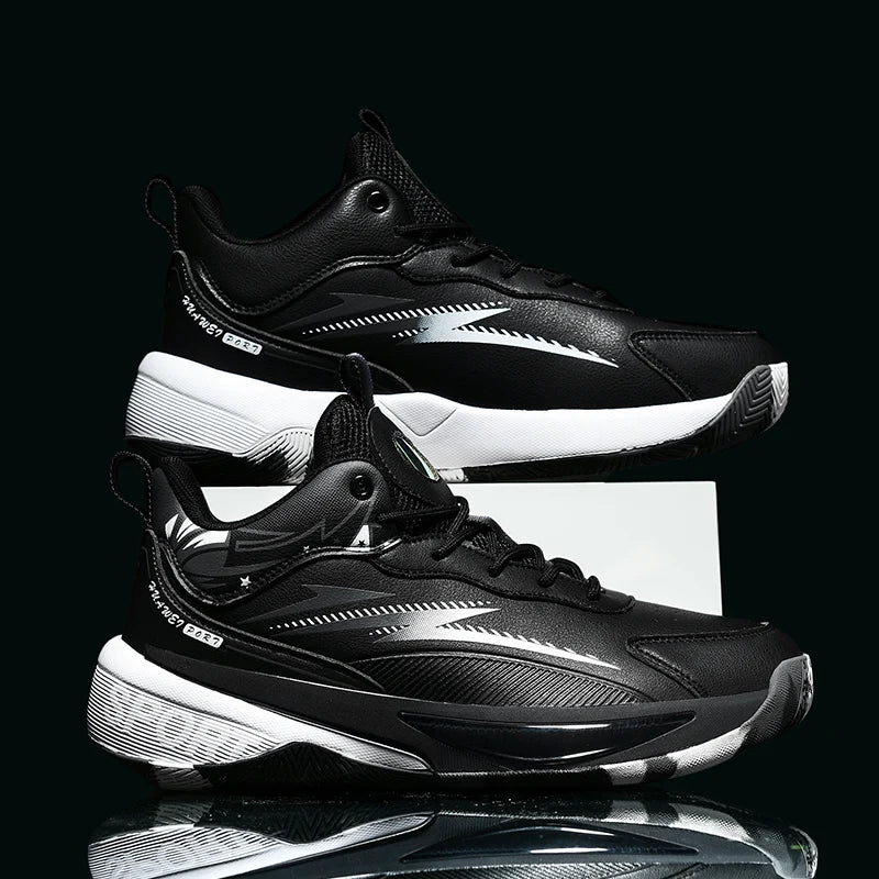 tenis par basquete preto